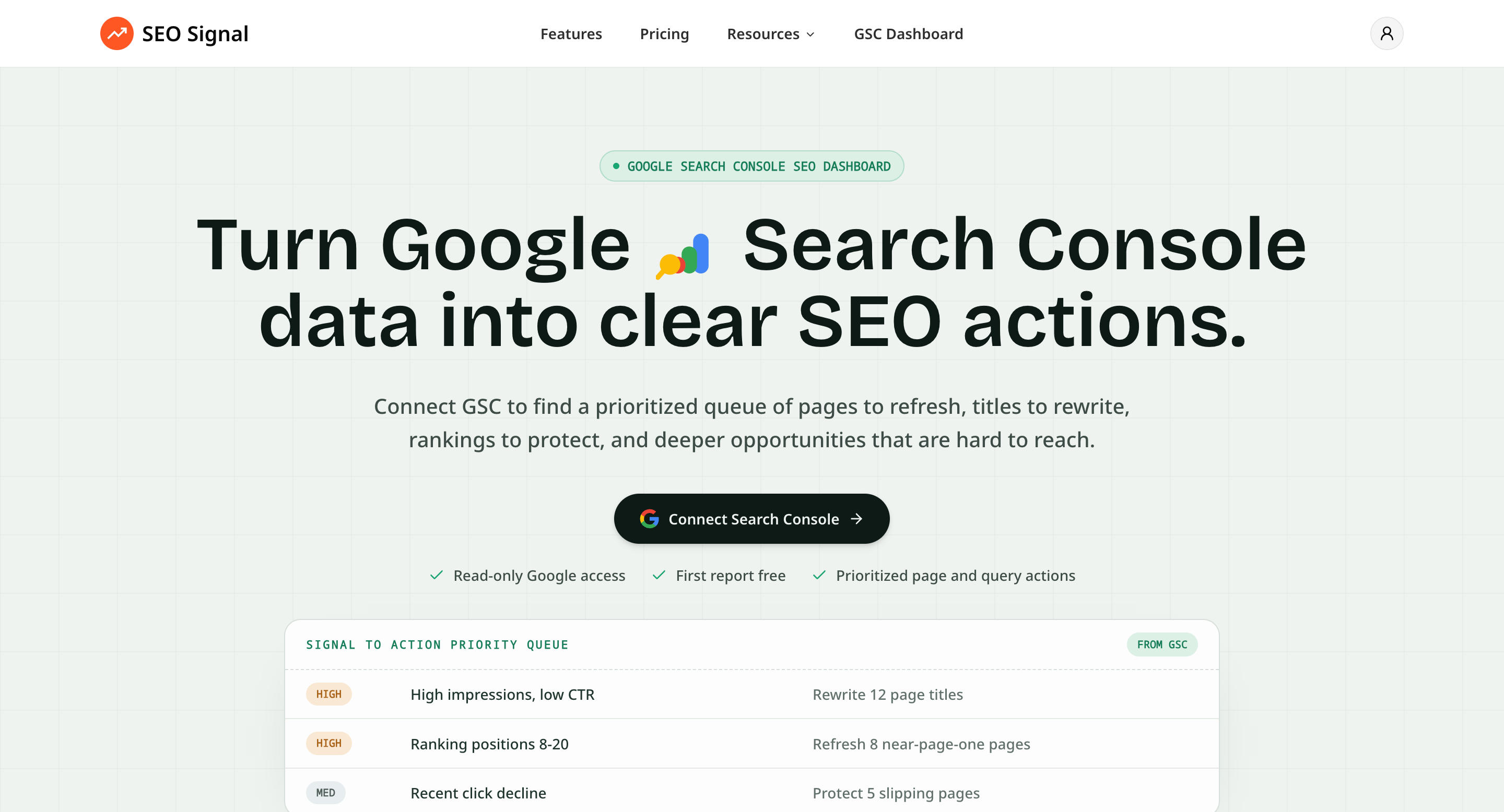 SEO Signal screenshot 1