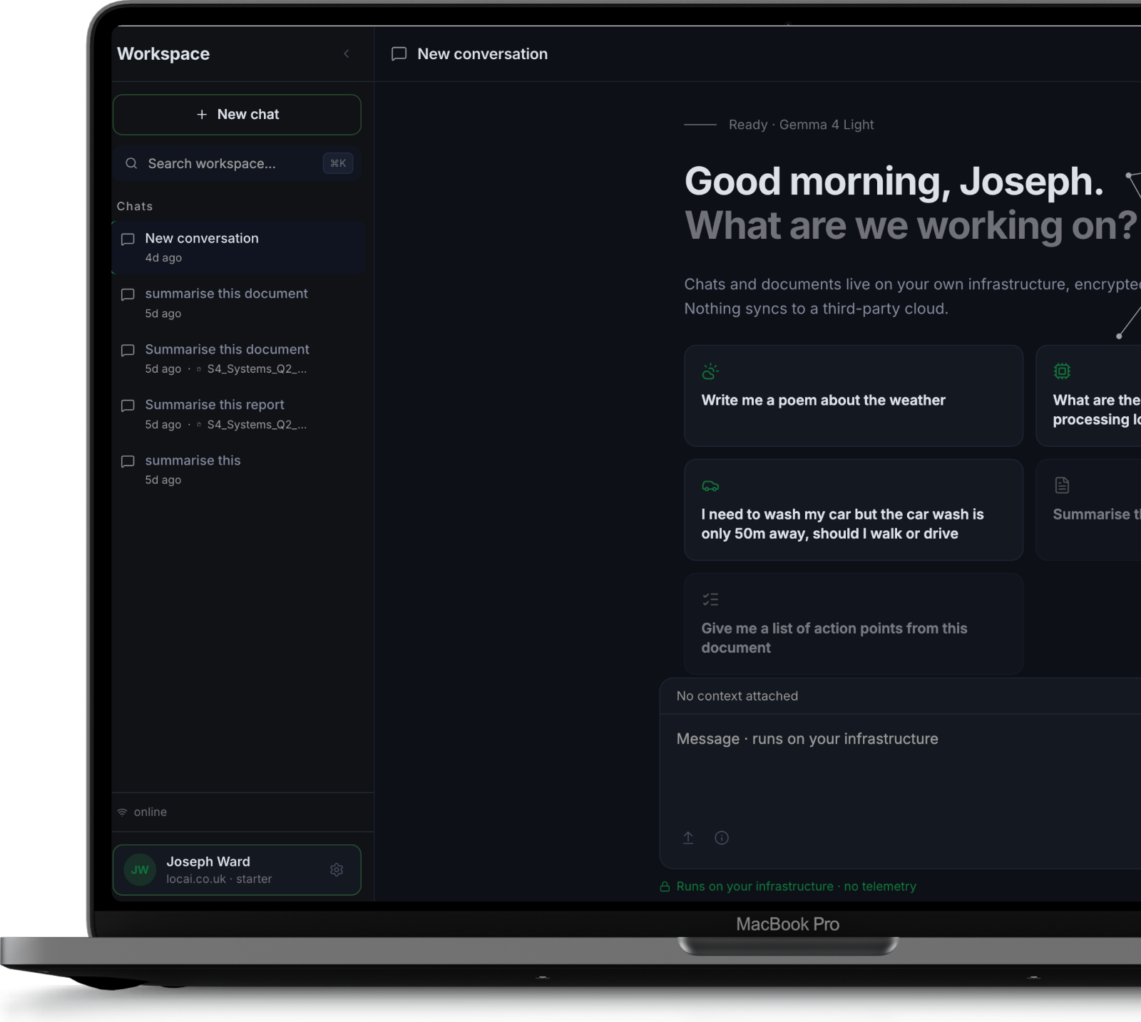 Aventail screenshot 2