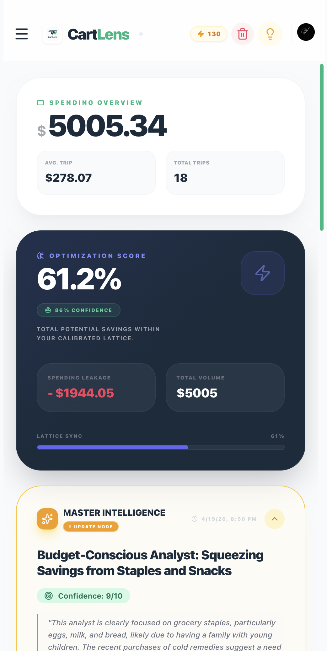 CartLens screenshot 3