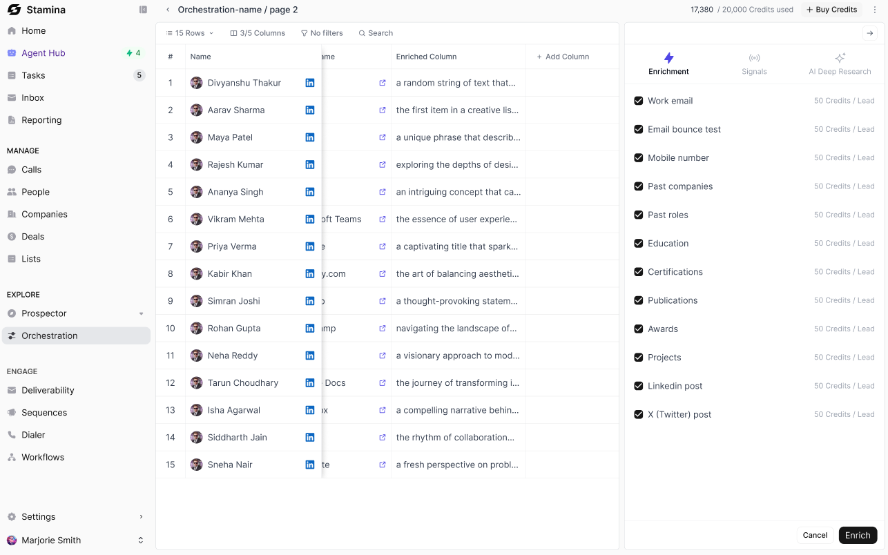 Stamina.io screenshot 1