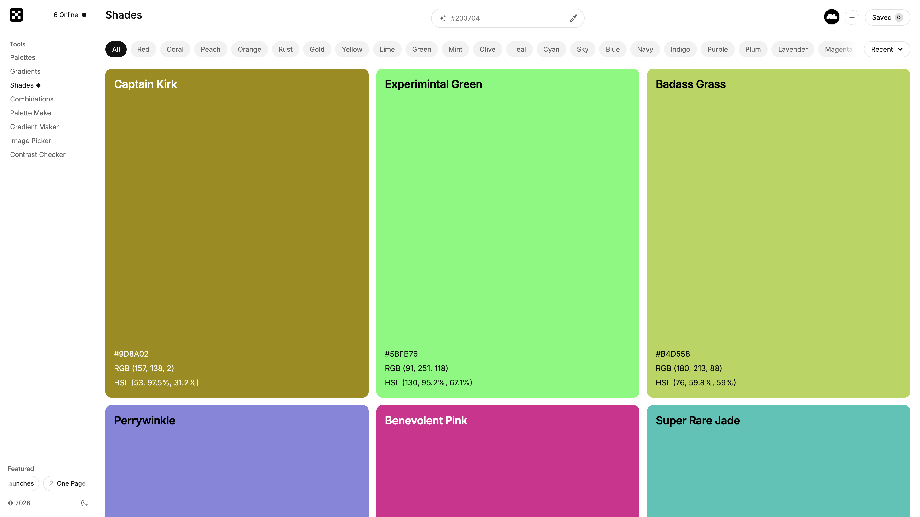 Hexful screenshot 2