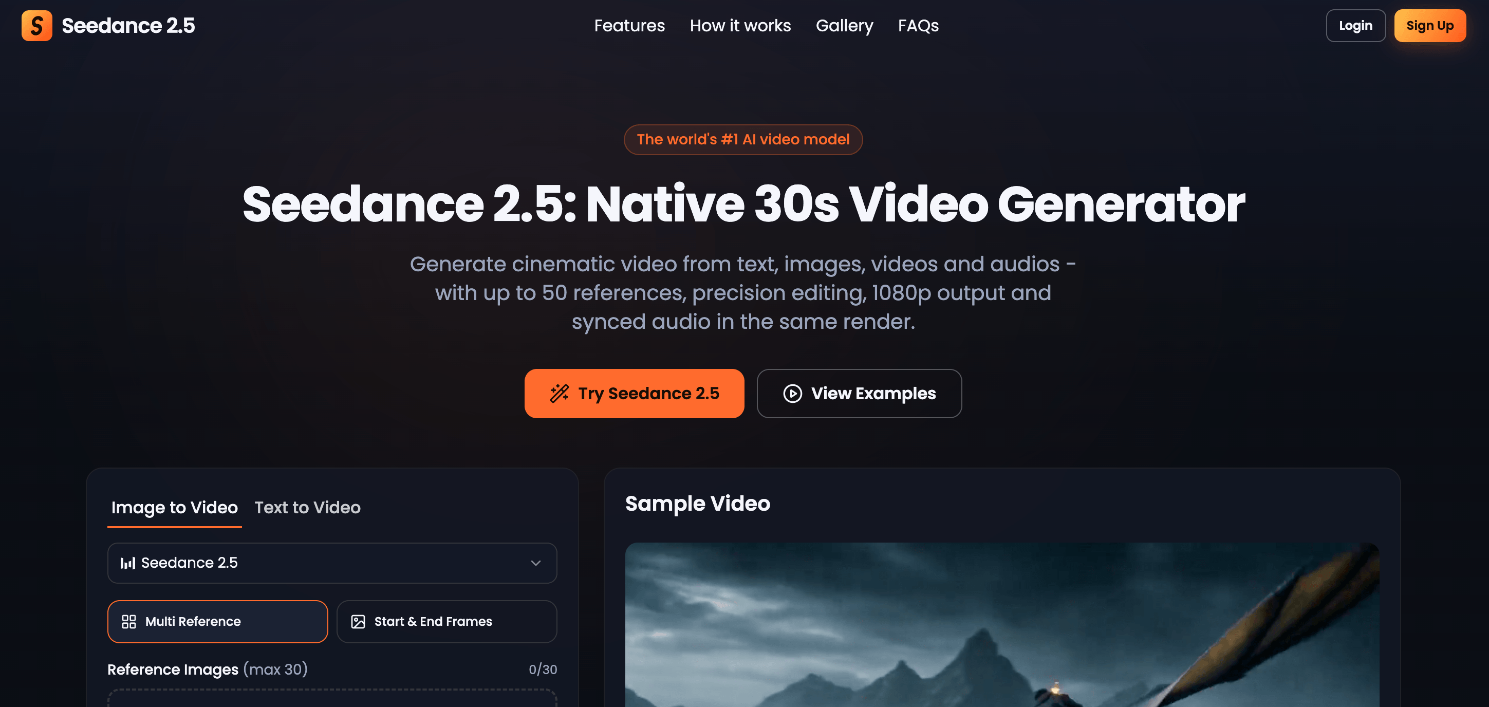 Seedance 2.5 screenshot 1