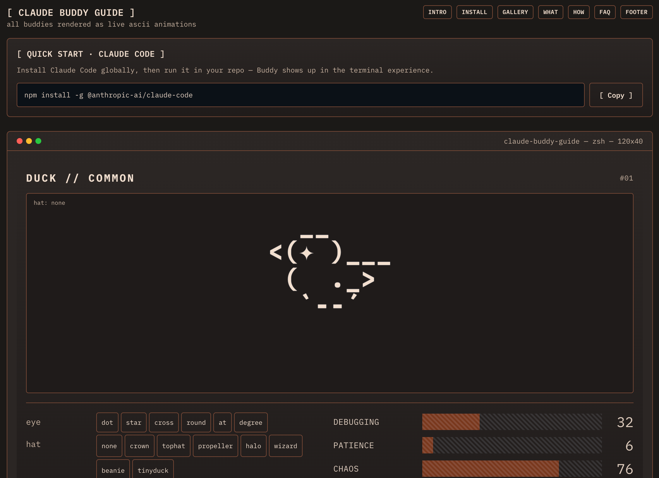 Claude Buddy screenshot 1