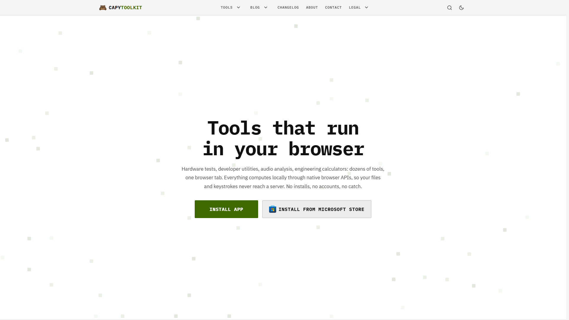 CapyToolkit screenshot 1