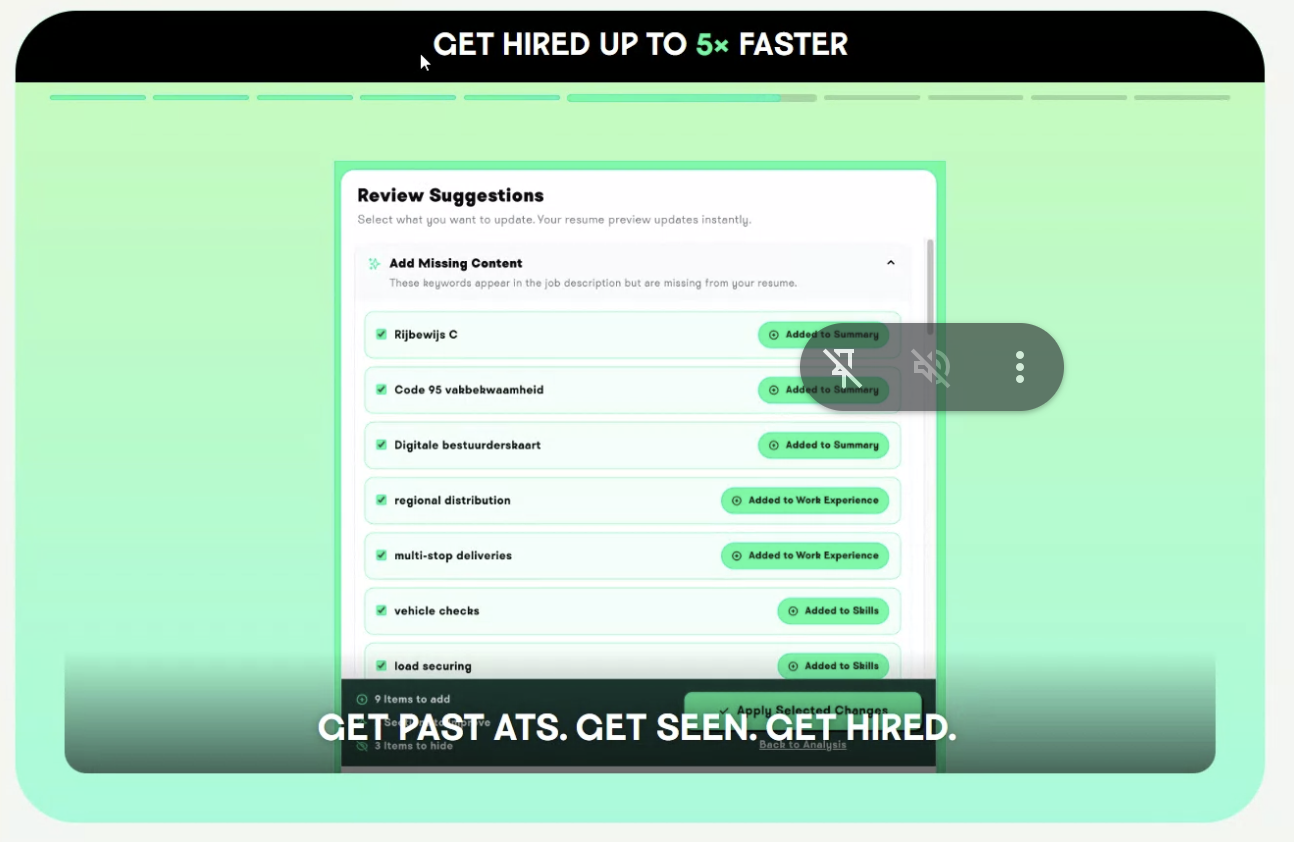 NEWCV screenshot 1