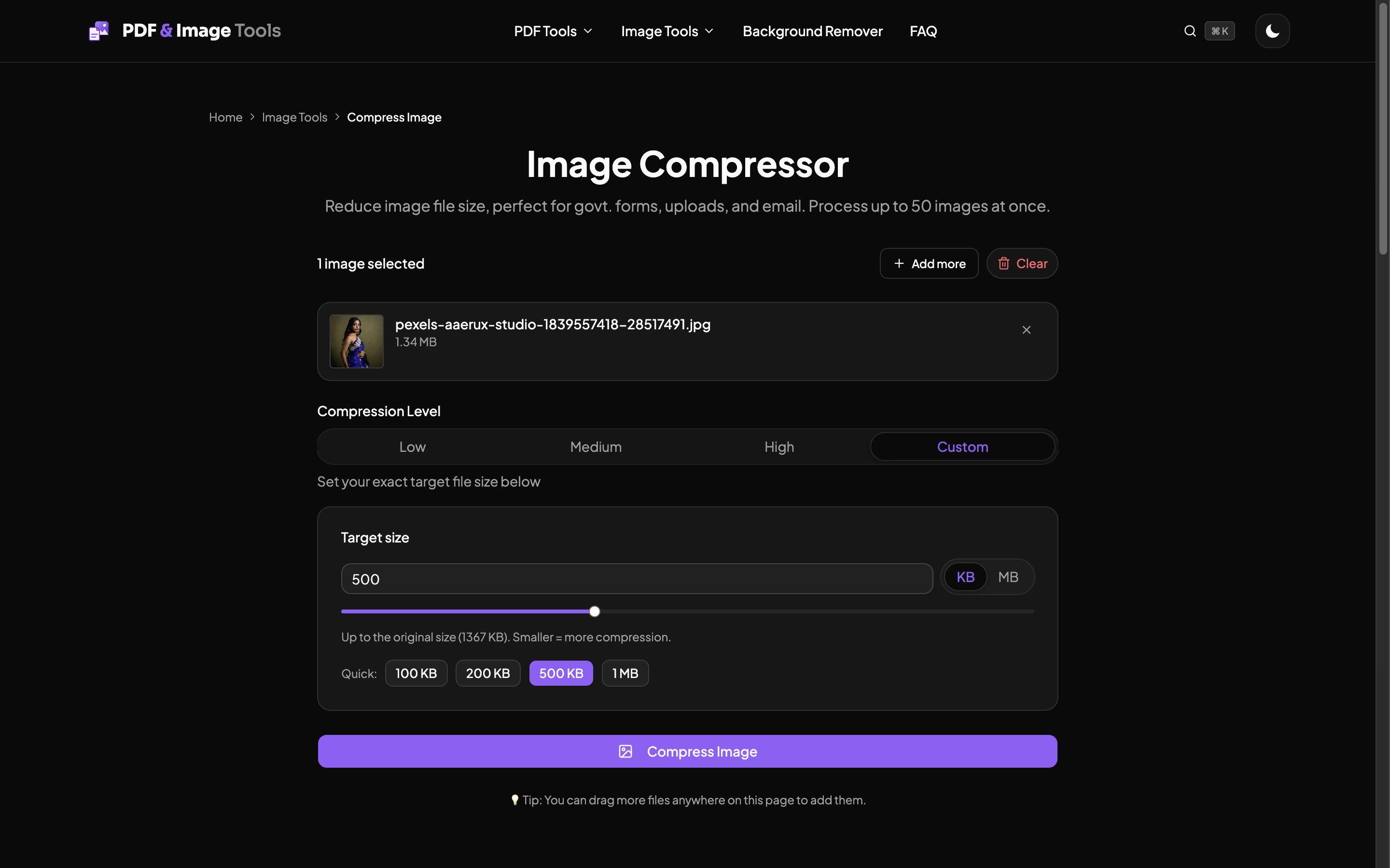 PDF & Image Tools screenshot 2
