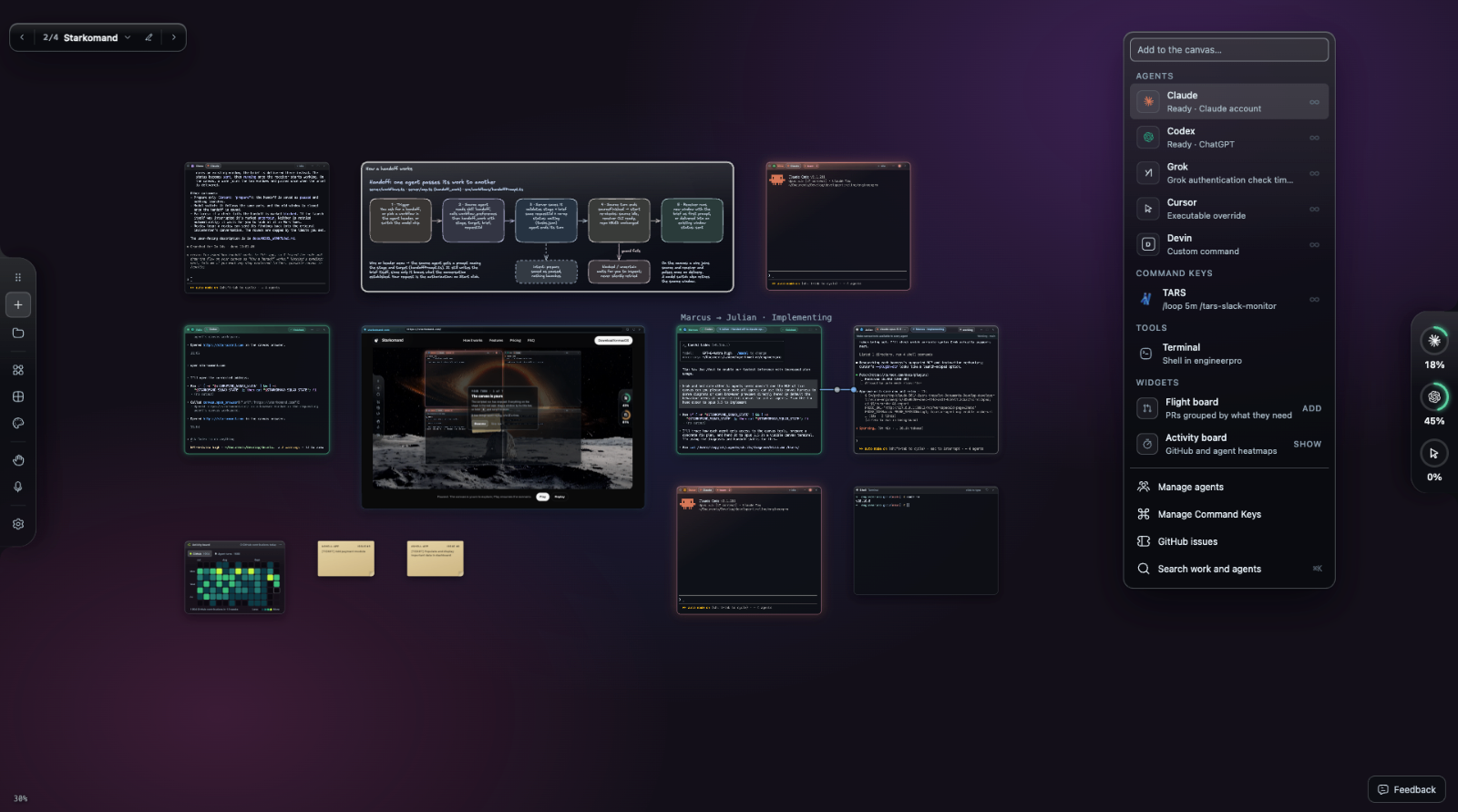 Starkomand screenshot 2