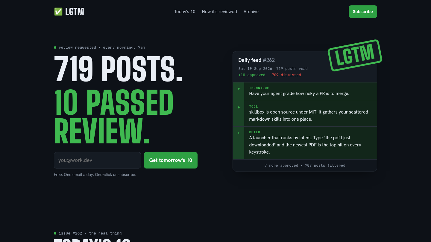 LGTM screenshot 1