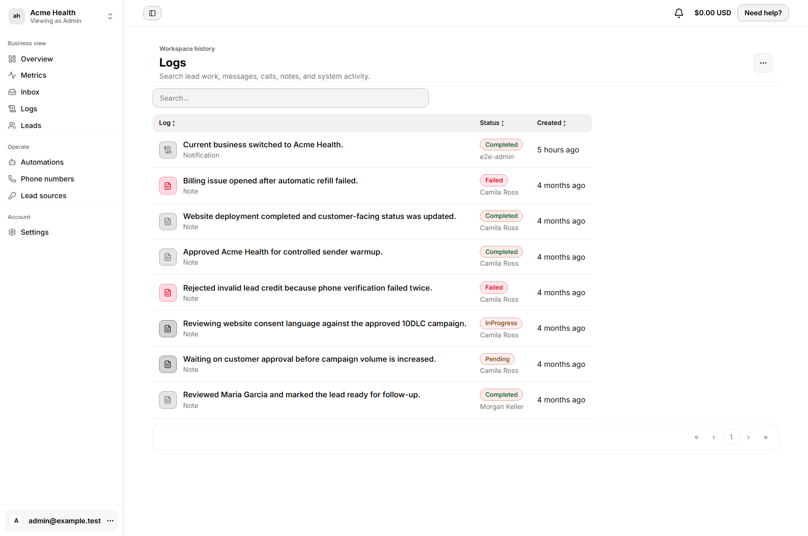 Leadping screenshot 3